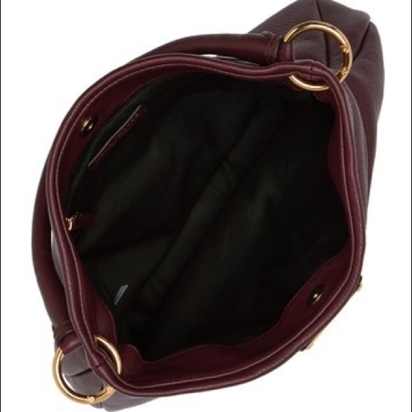 Marc Jacobs Burgundy Hobo Bag - Picture 4 of 5